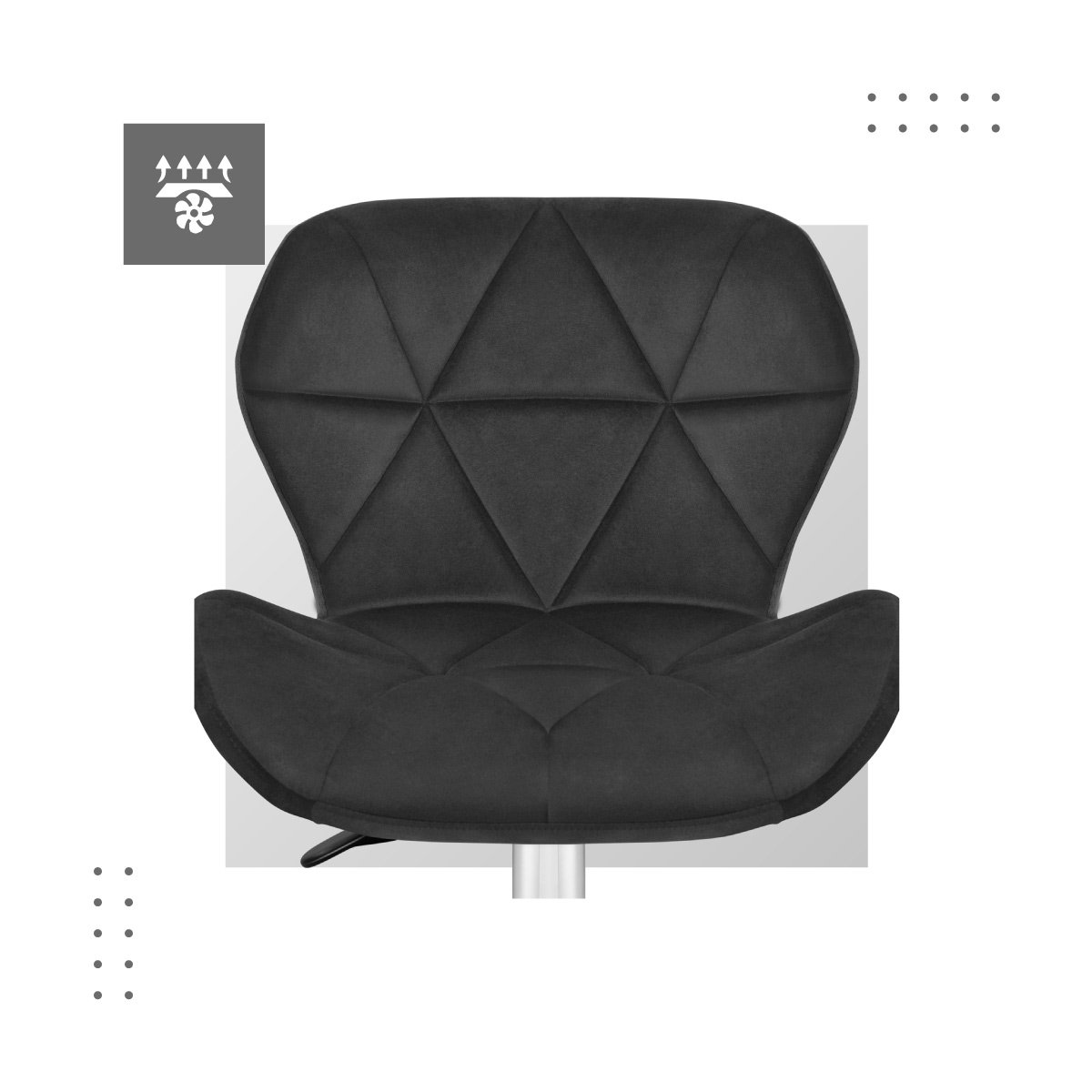 Fotel biurowy Mark Adler Future 3.0 Black materiały